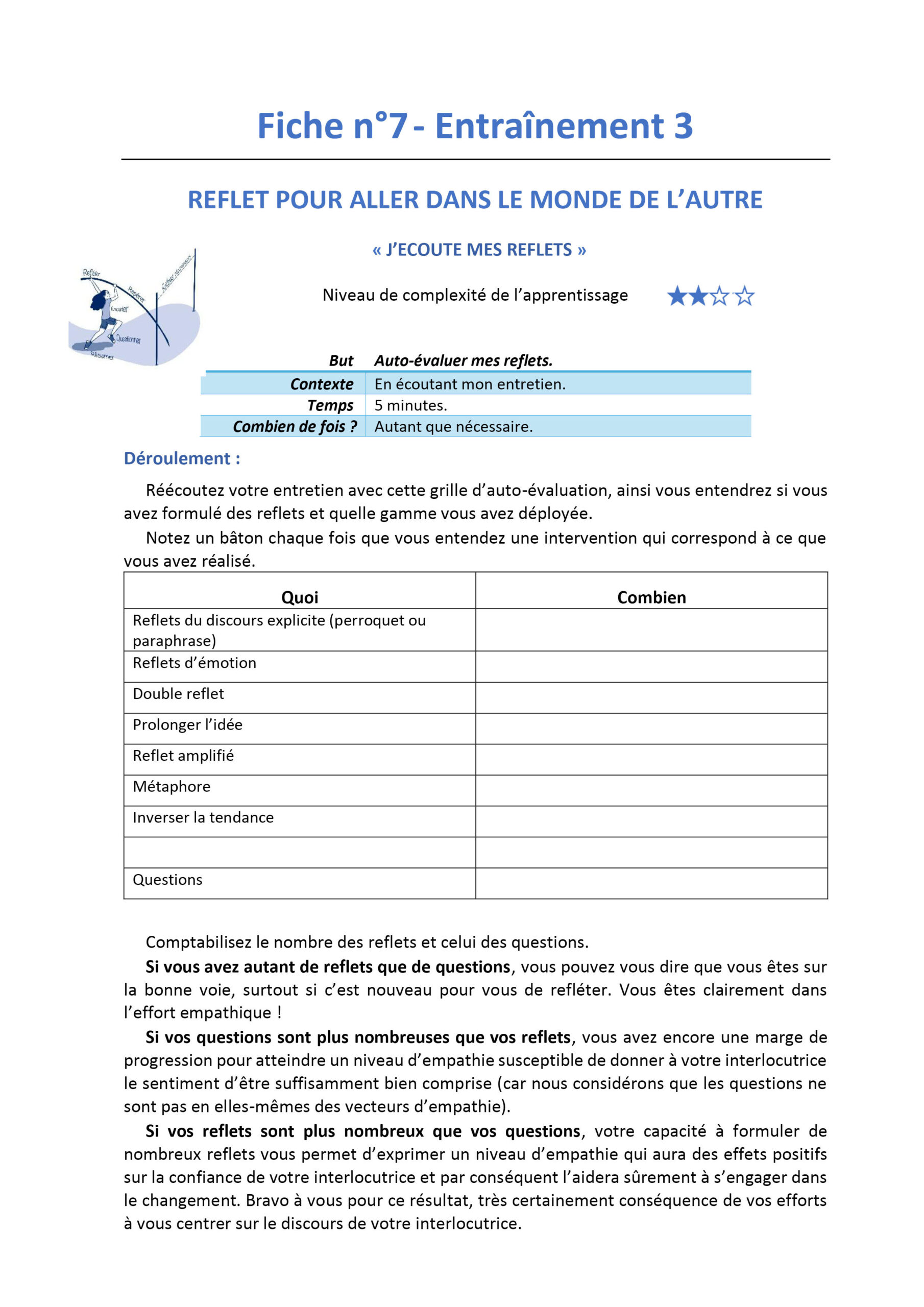 Fiche 6 - Entraînement 2