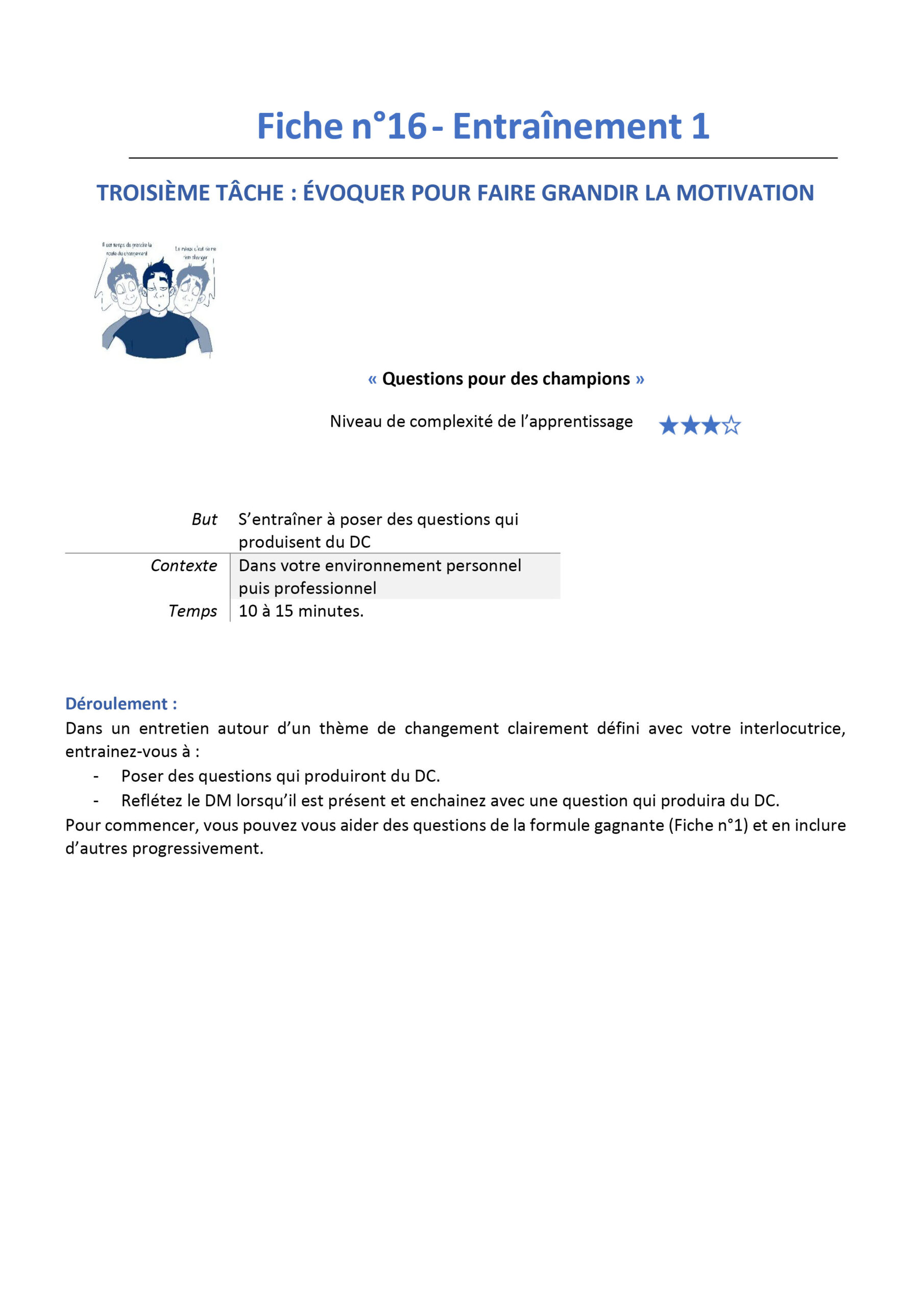 Fiche 7 - Entraînement 1