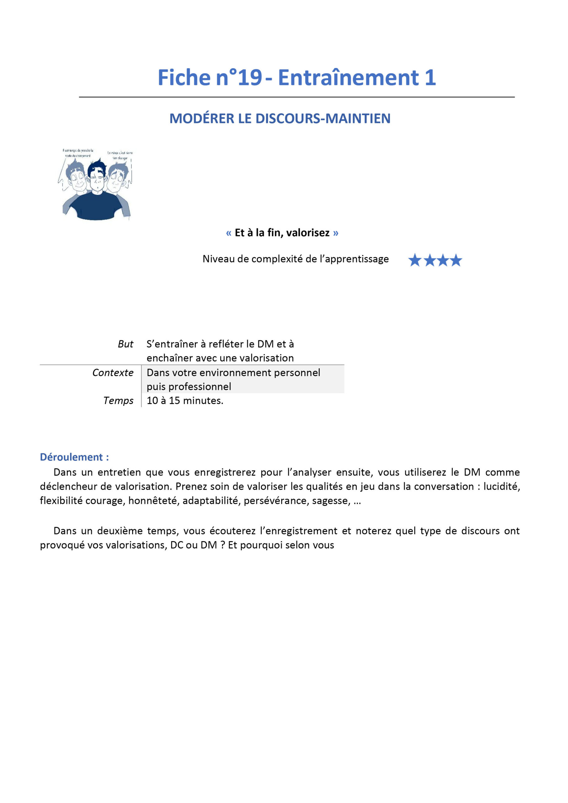 Fiche 7 - Entraînement 1