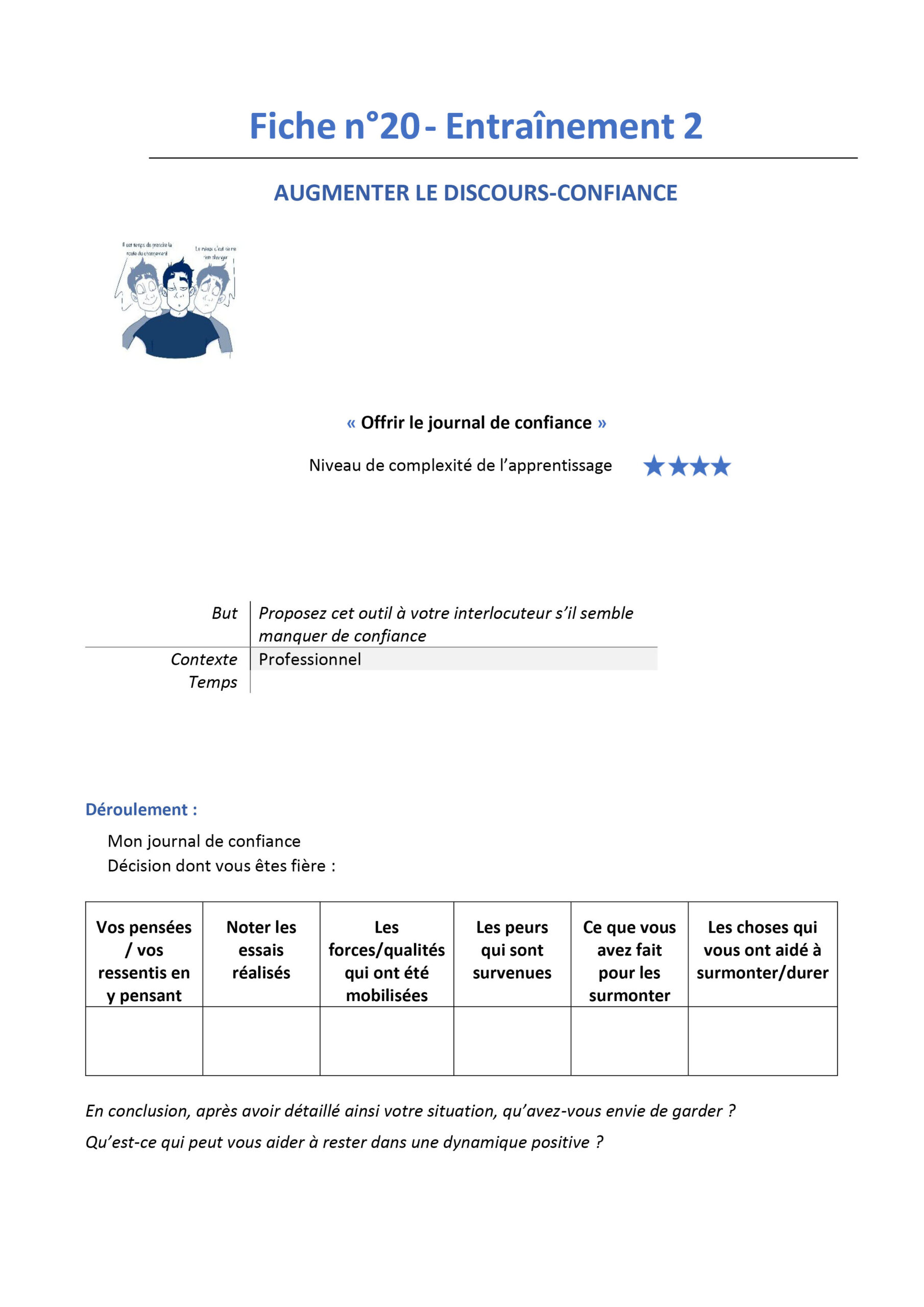 Fiche 7 - Entraînement 1